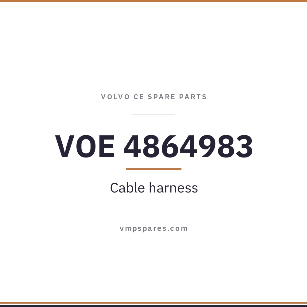 VOE 4864983 – Cable harness