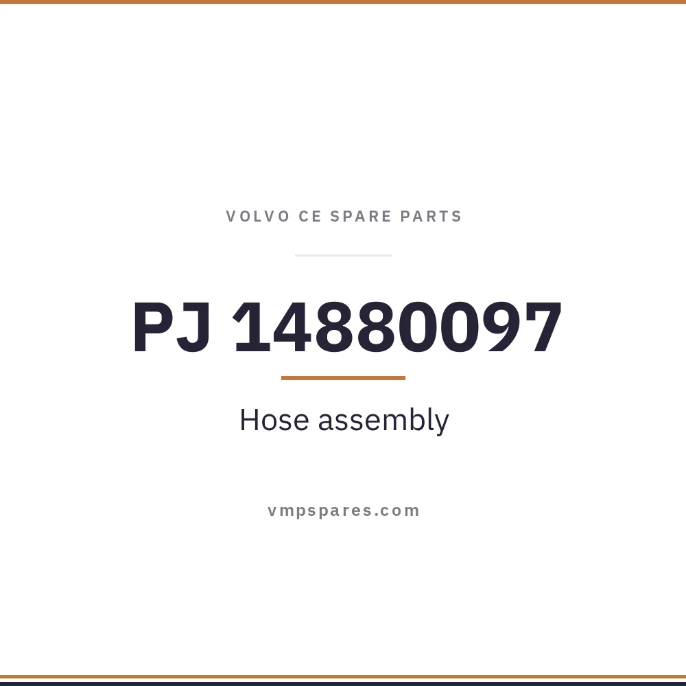 PJ 14880097 – Hose assembly