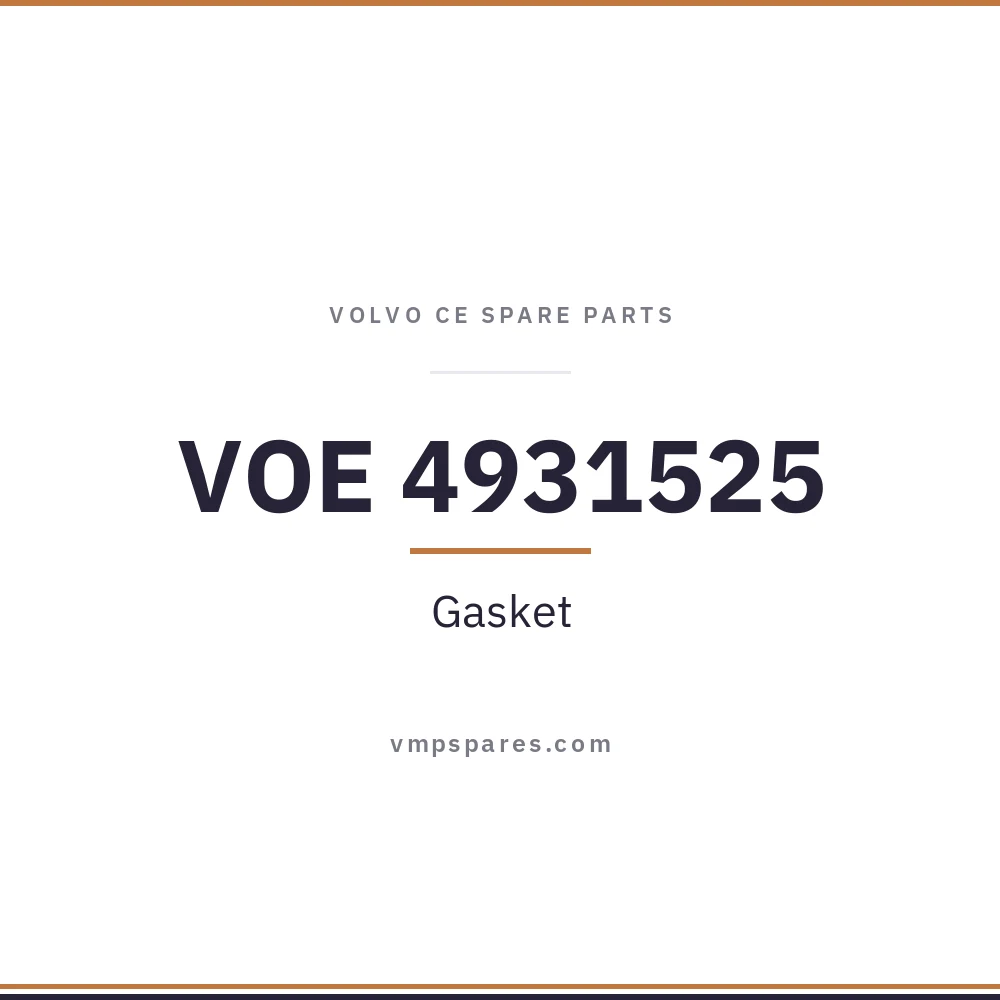 VOE 4931525 – Gasket