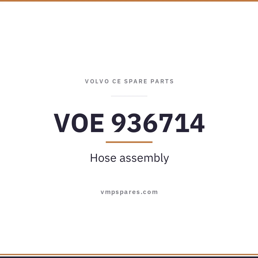 VOE 936714 – Hose assembly