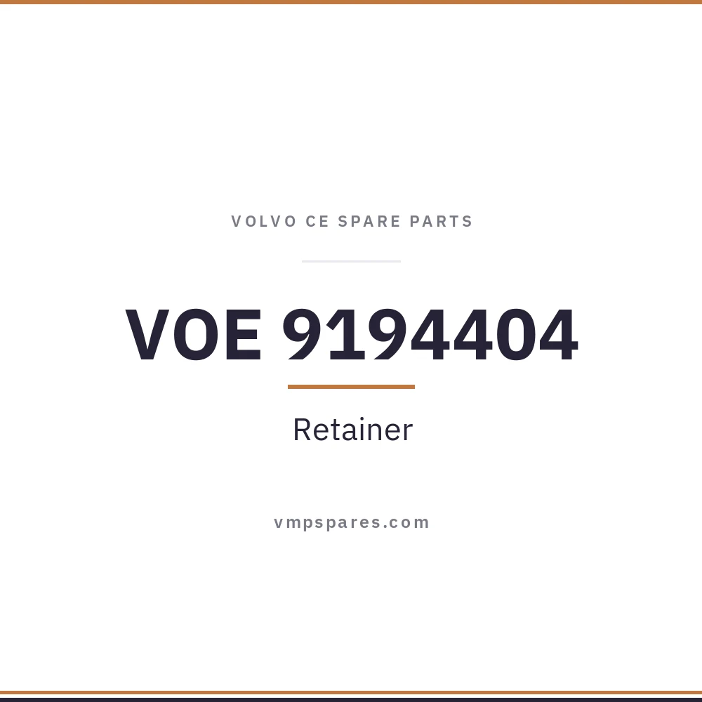 VOE 9194404 – Retainer