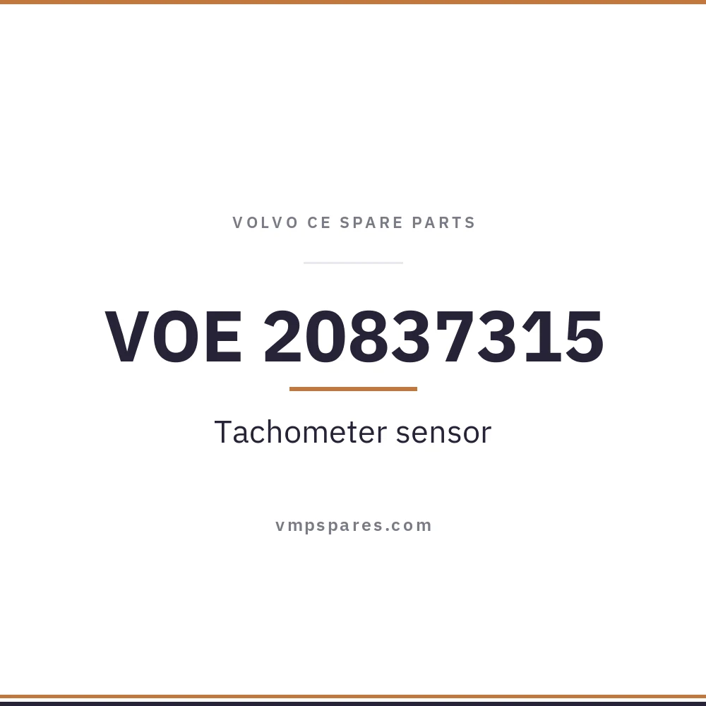 VOE 20837315 – Tachometer sensor