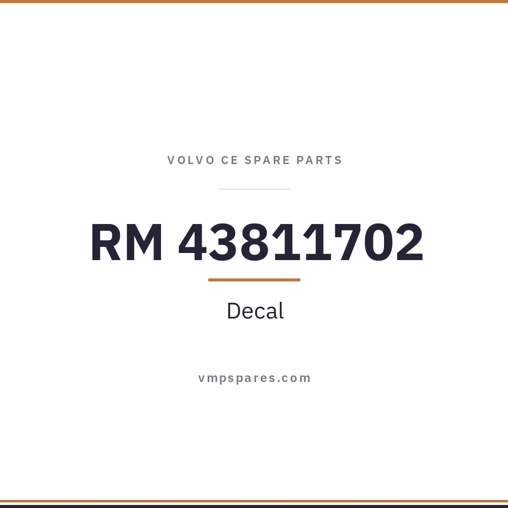 RM 43811702 – Decal