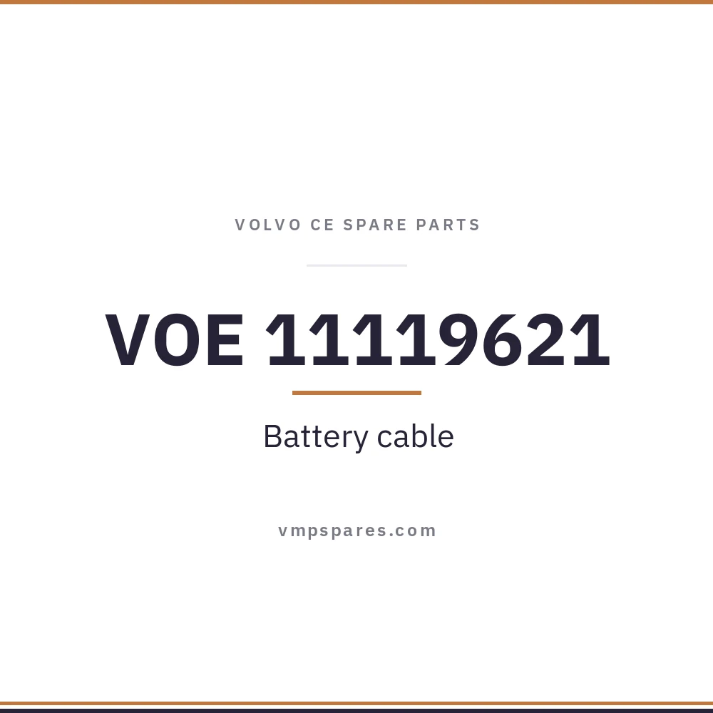 VOE 11119621 – Battery cable