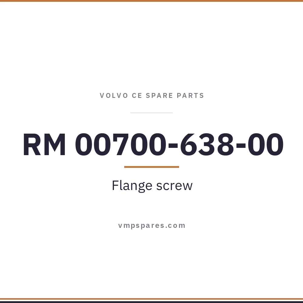RM 00700-638-00 – Flange screw
