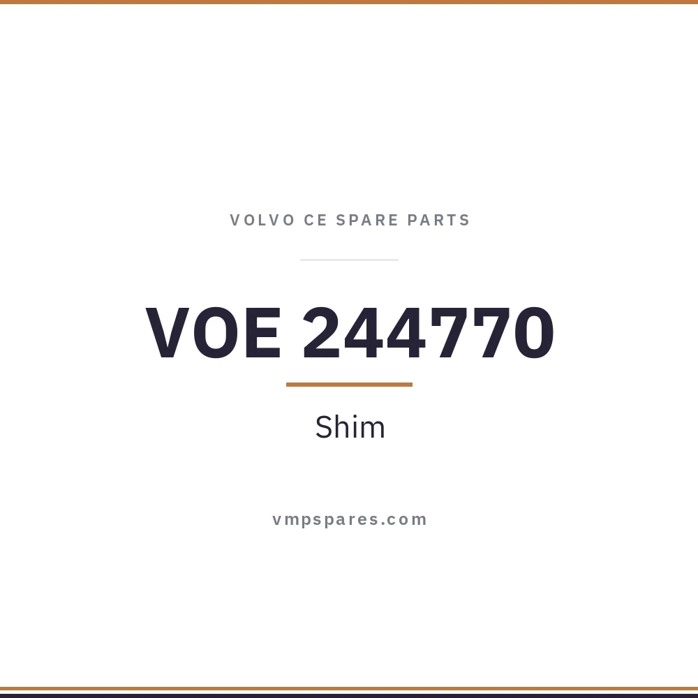 VOE 244770 – Shim