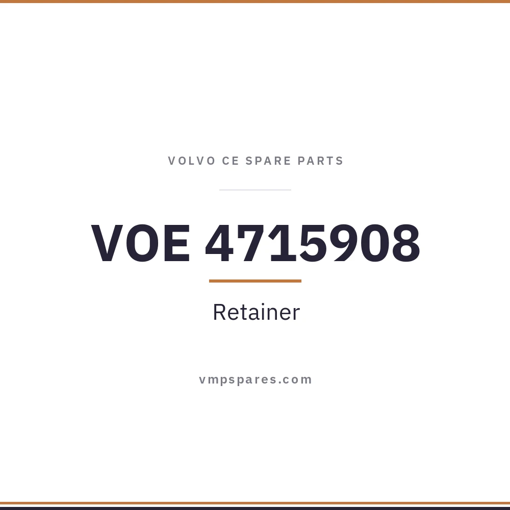 VOE 4715908 – Retainer