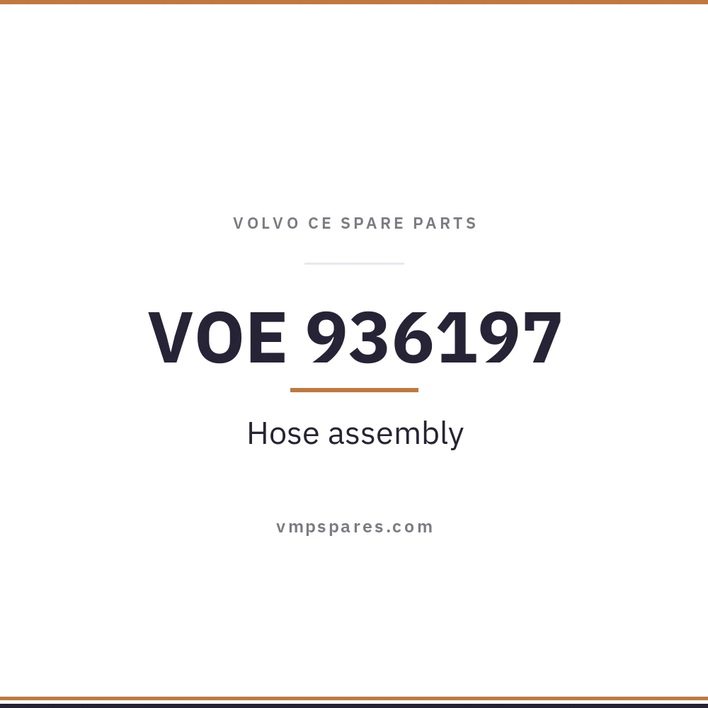 VOE 936197 – Hose assembly