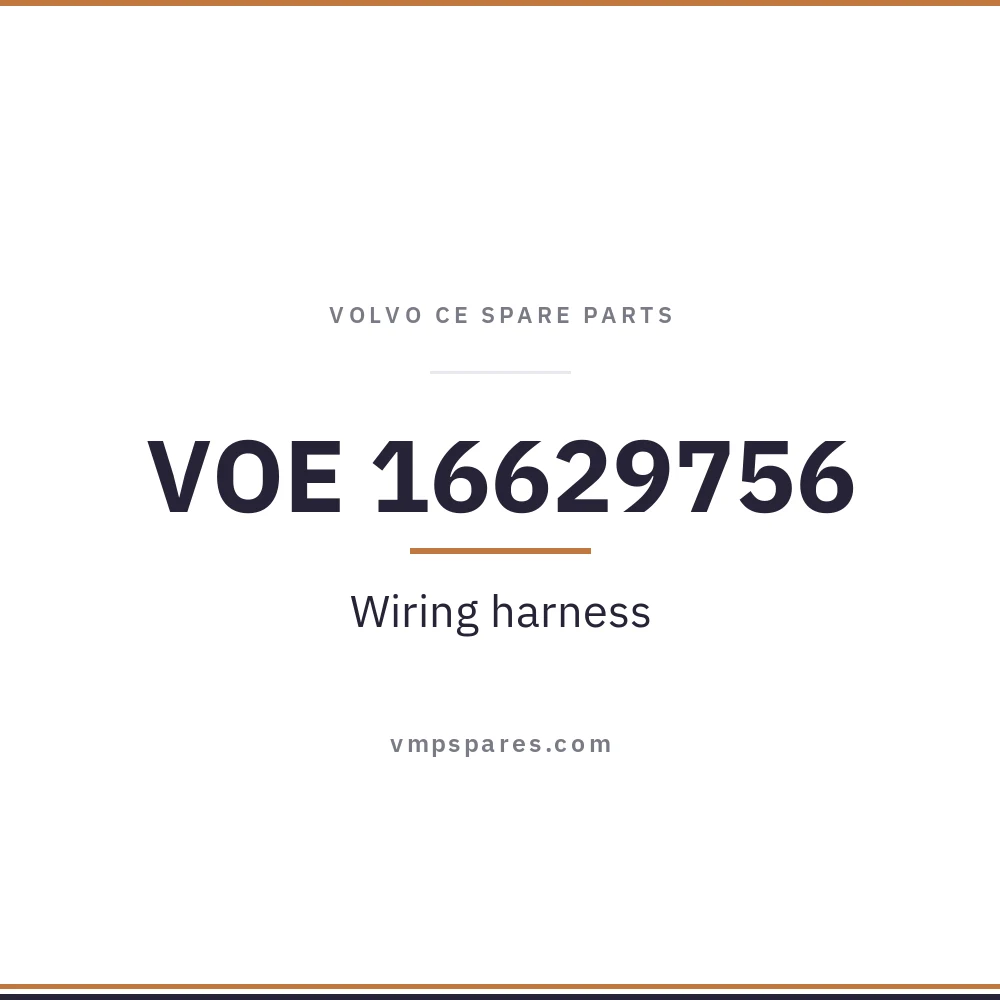 VOE 16629756 – Wiring harness