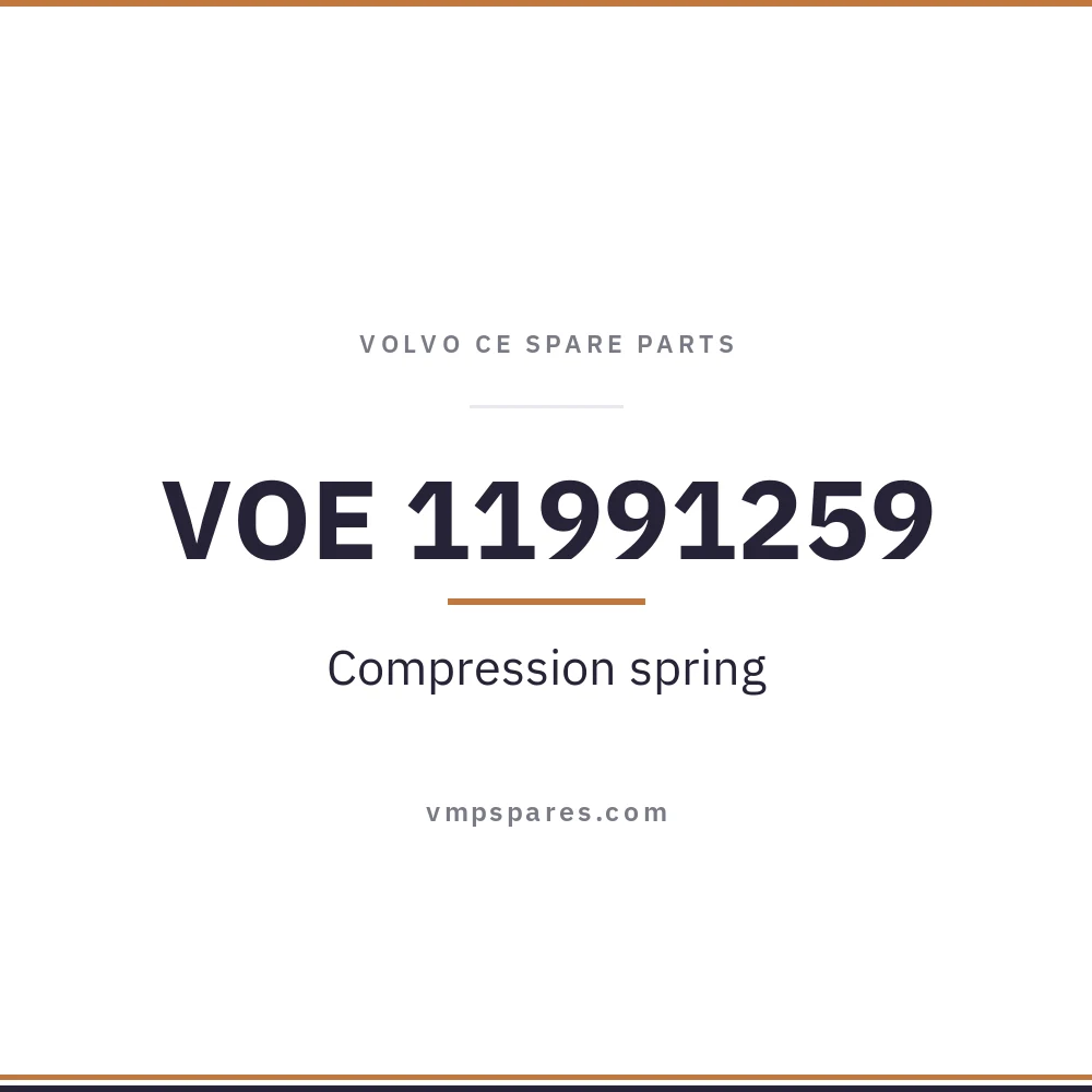 VOE 11991259 – Compression spring