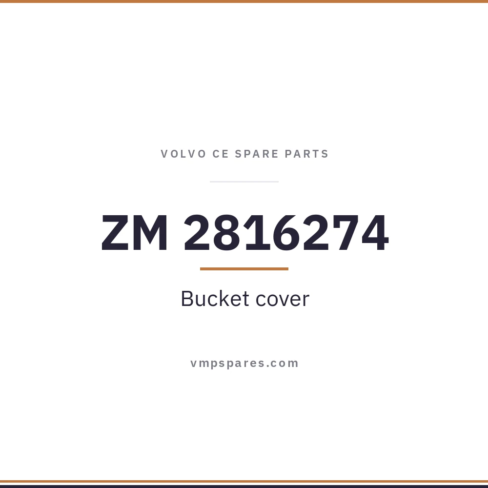 ZM 2816274 – Bucket cover