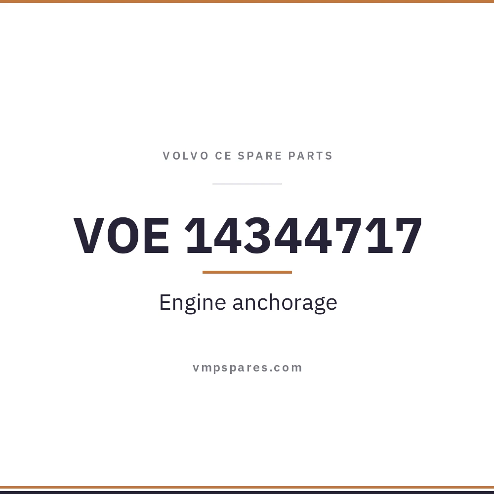VOE 14344717 – Engine anchorage