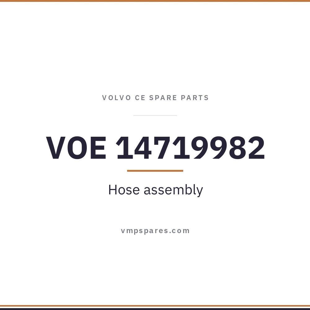 VOE 14719982 – Hose assembly