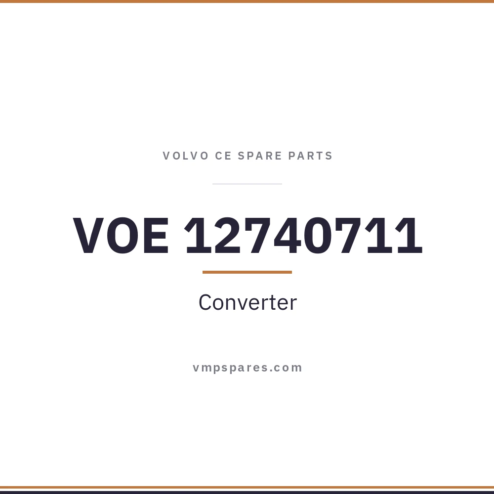 VOE 12740711 – Converter