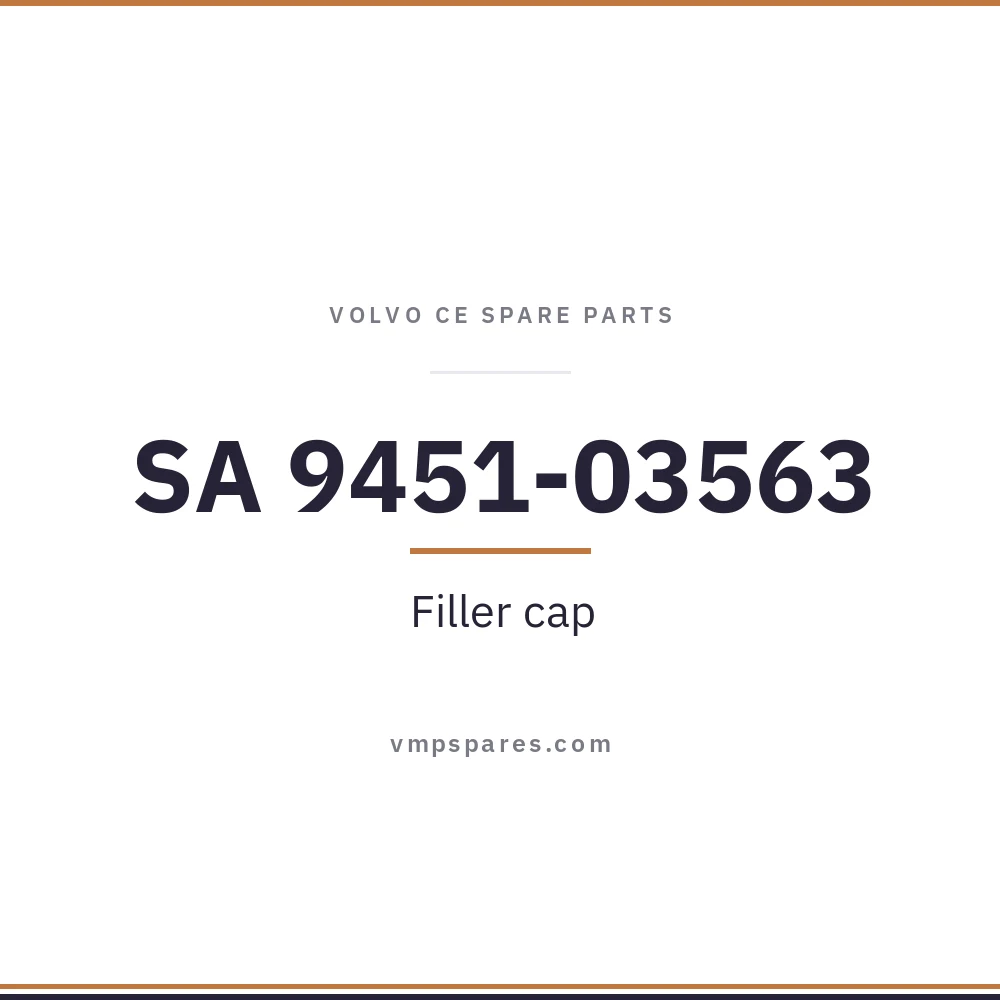 SA 9451-03563 – Filler cap