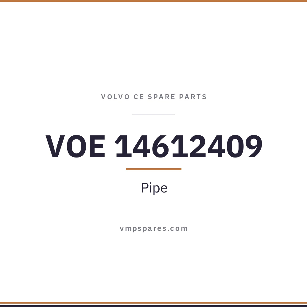 VOE 14612409 – Pipe