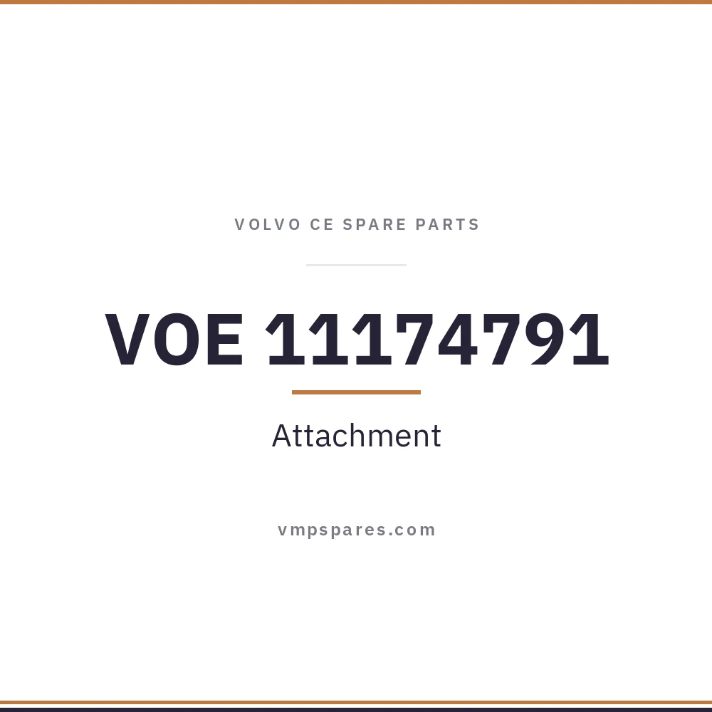 VOE 11174791 – Attachment
