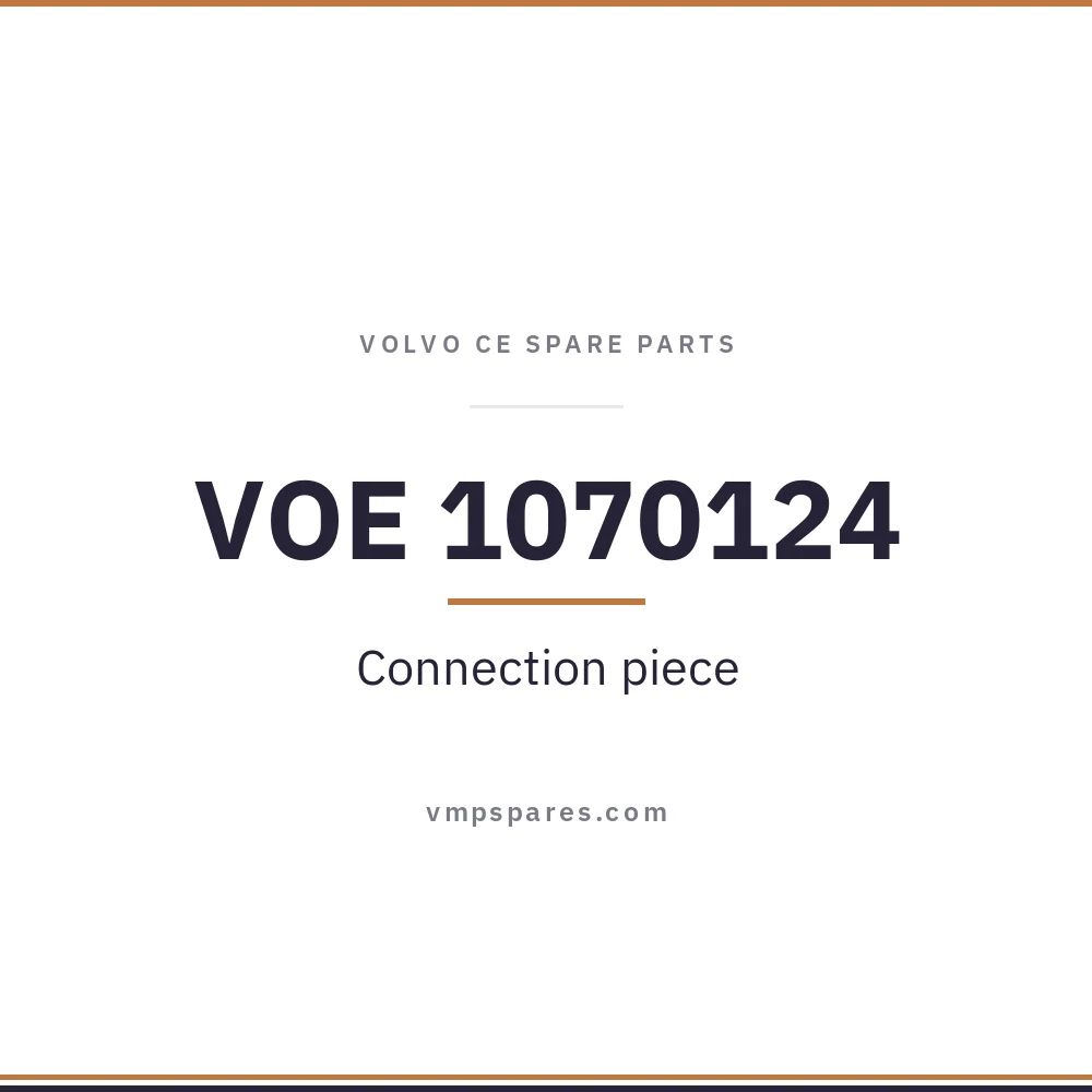 VOE 1070124 – Connection piece