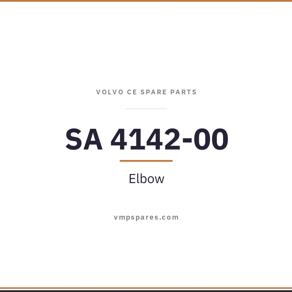 SA 4142-00 – Elbow