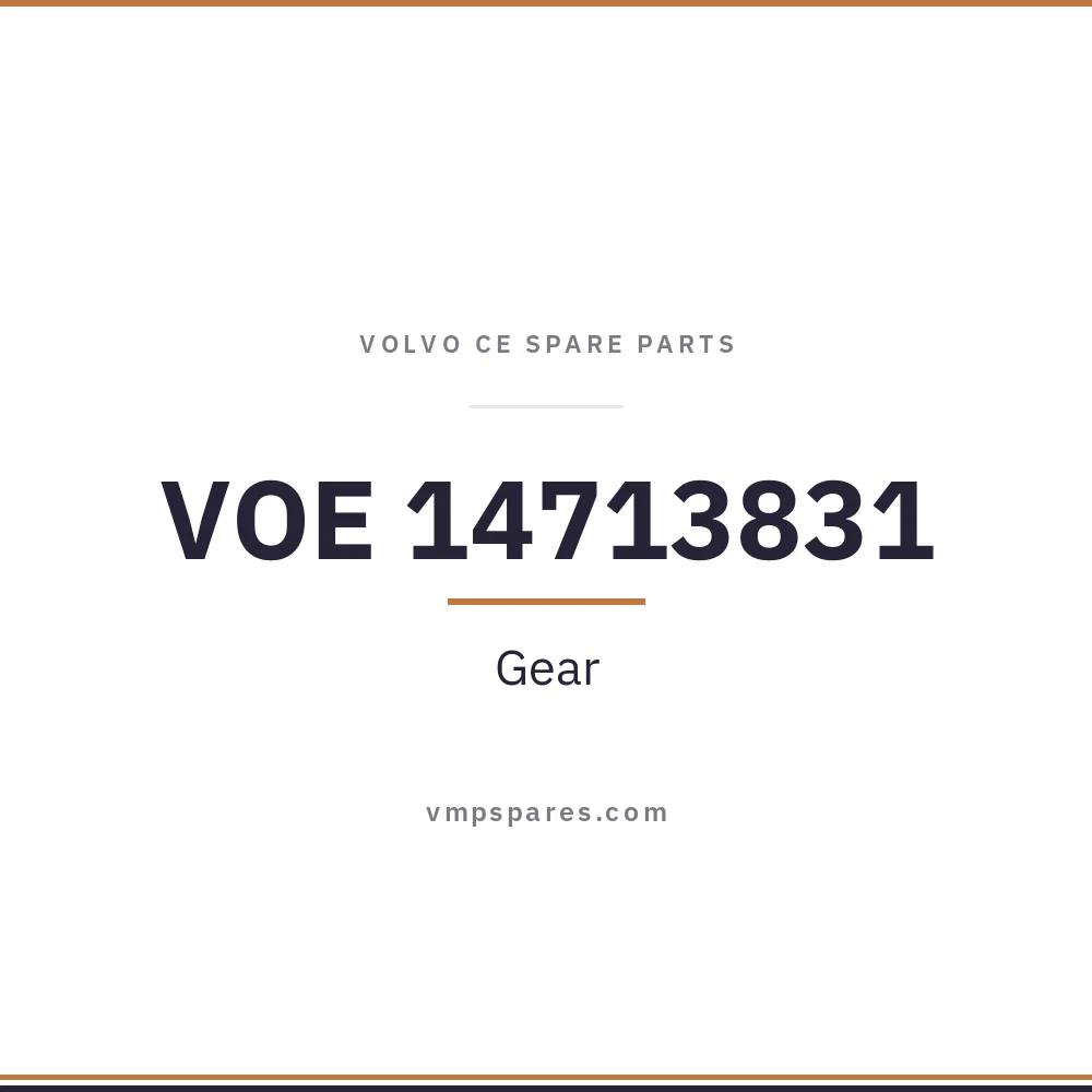 VOE 14713831 – Gear