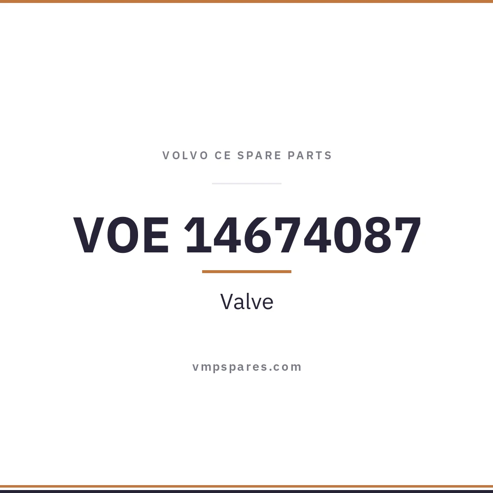 VOE 14674087 – Valve