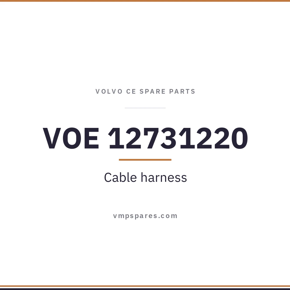 VOE 12731220 – Cable harness
