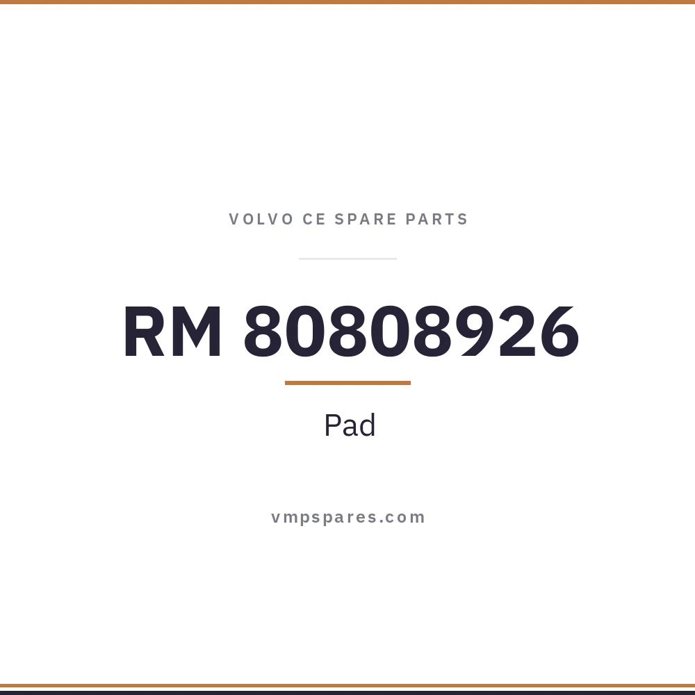 RM 80808926 – Pad