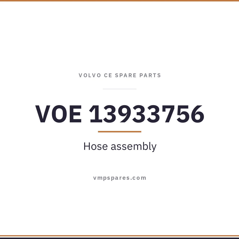 VOE 13933756 – Hose assembly