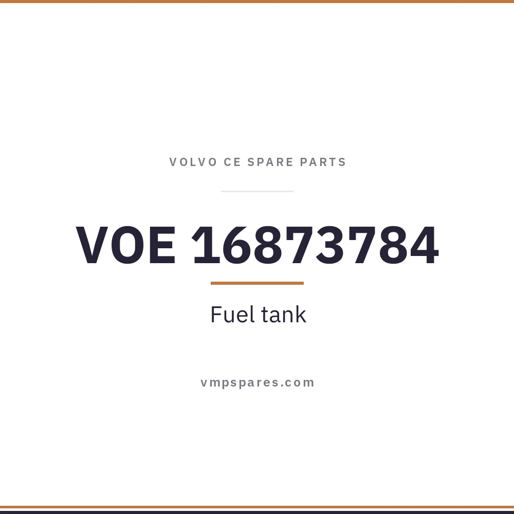VOE 16873784 – Fuel tank