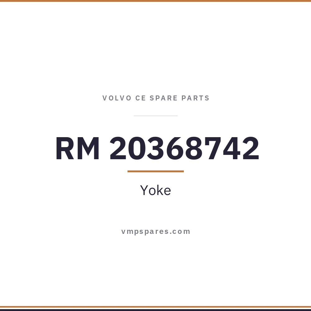 RM 20368742 – Yoke