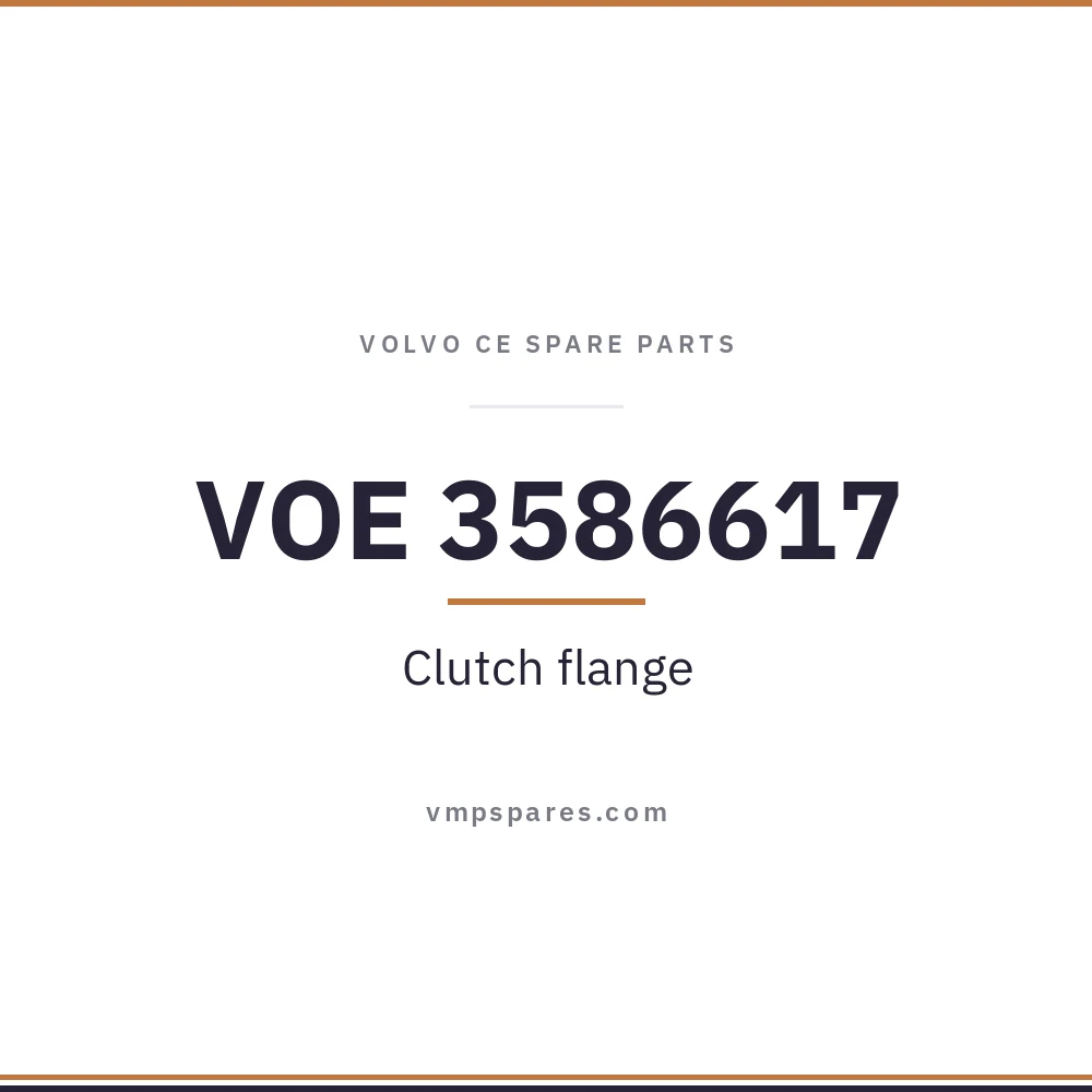 VOE 3586617 – Clutch flange
