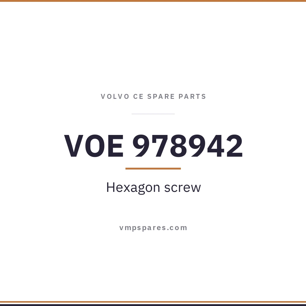 VOE 978942 – Hexagon screw