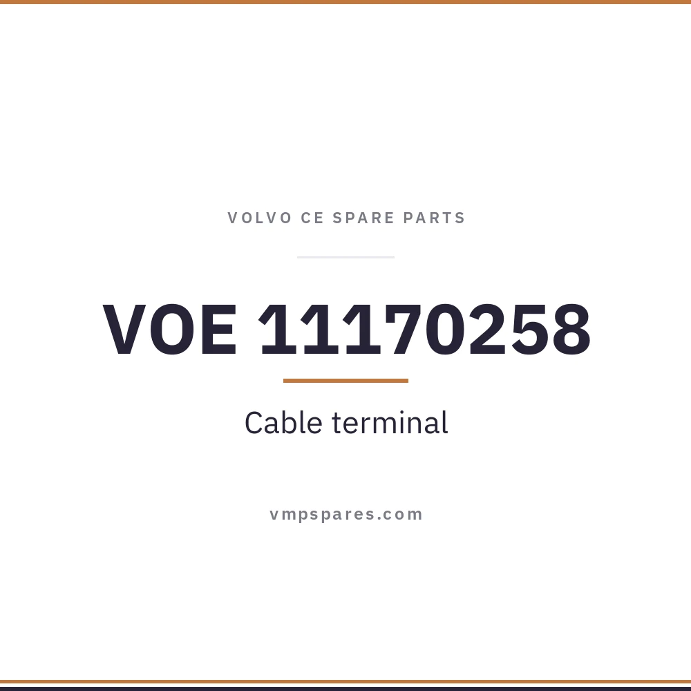 VOE 11170258 – Cable terminal