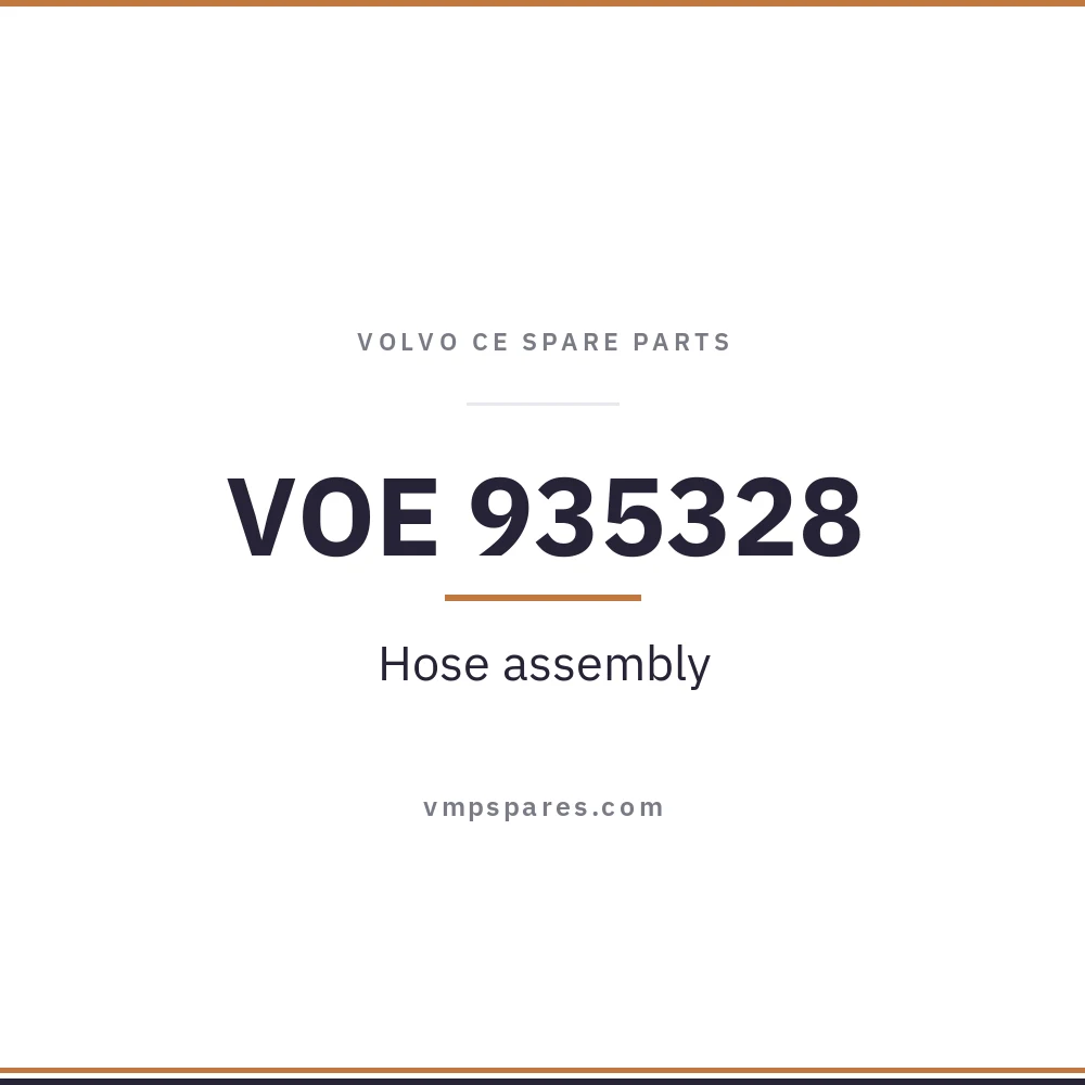 VOE 935328 – Hose assembly