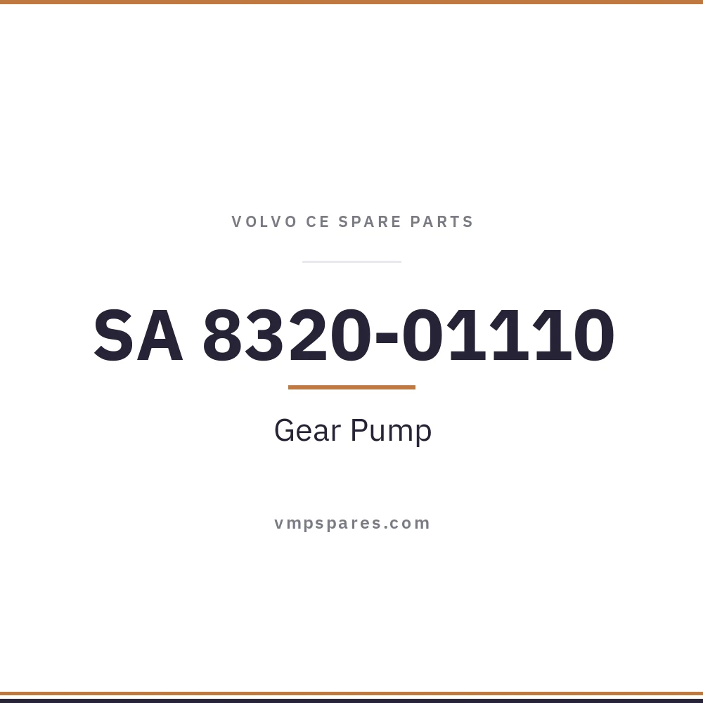 SA 8320-01110 – Gear Pump