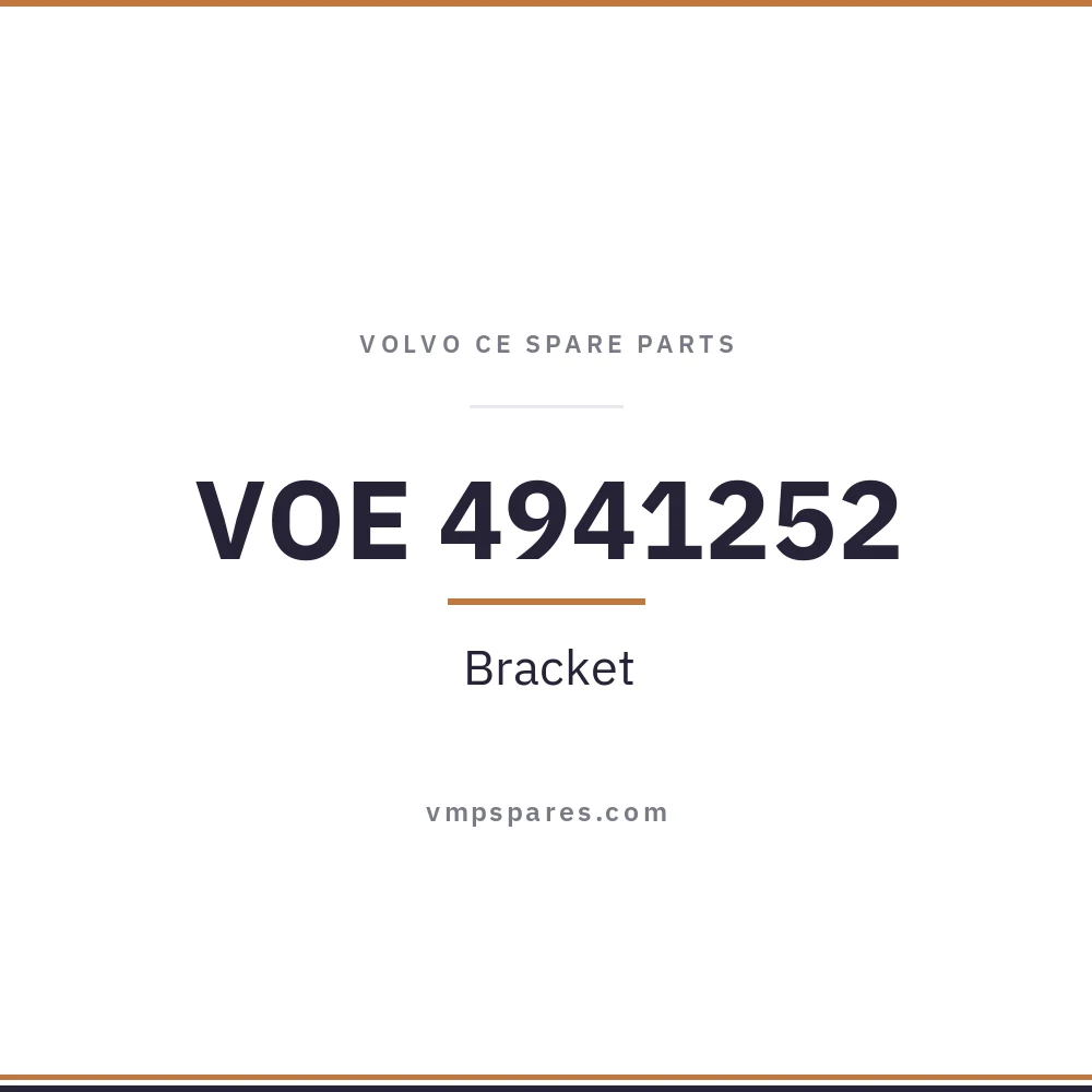 VOE 4941252 – Bracket