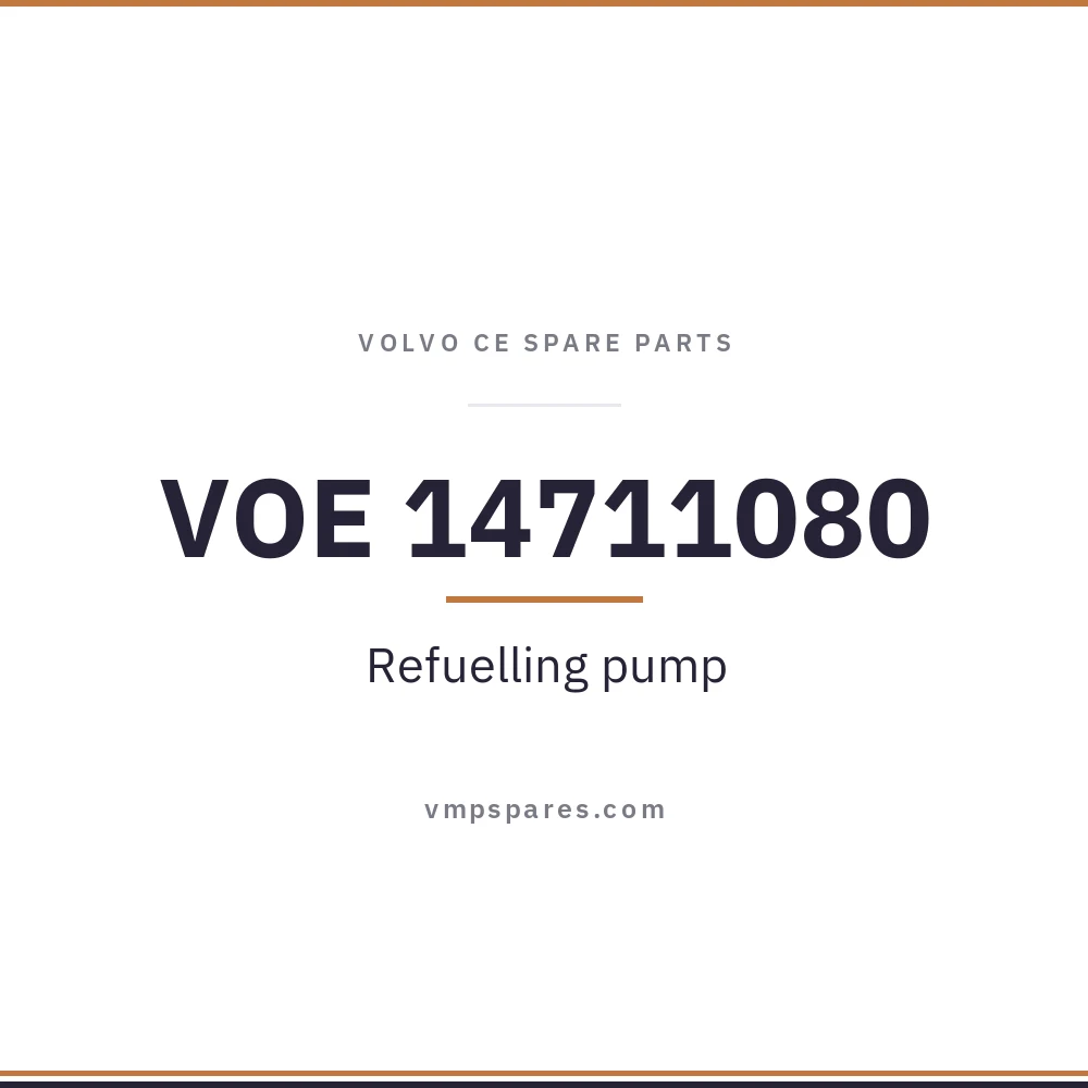 VOE 14711080 – Refuelling pump