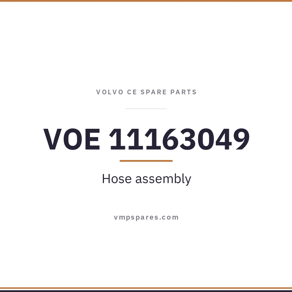 VOE 11163049 – Hose assembly