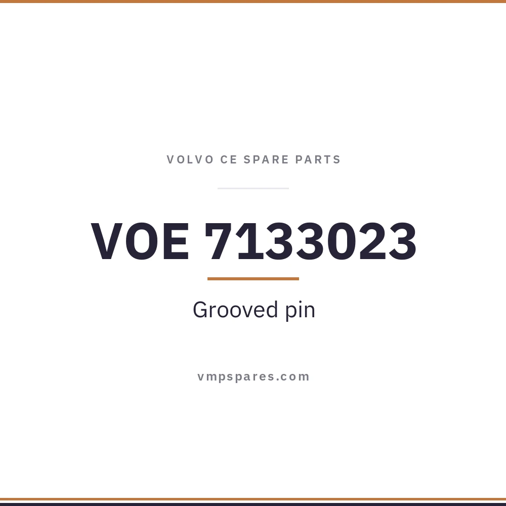 VOE 7133023 – Grooved pin
