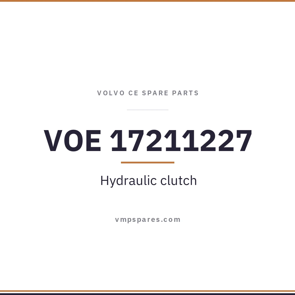 VOE 17211227 – Hydraulic clutch