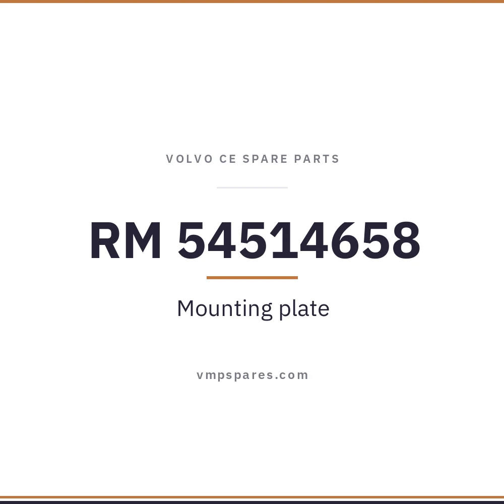 RM 54514658 – Mounting plate
