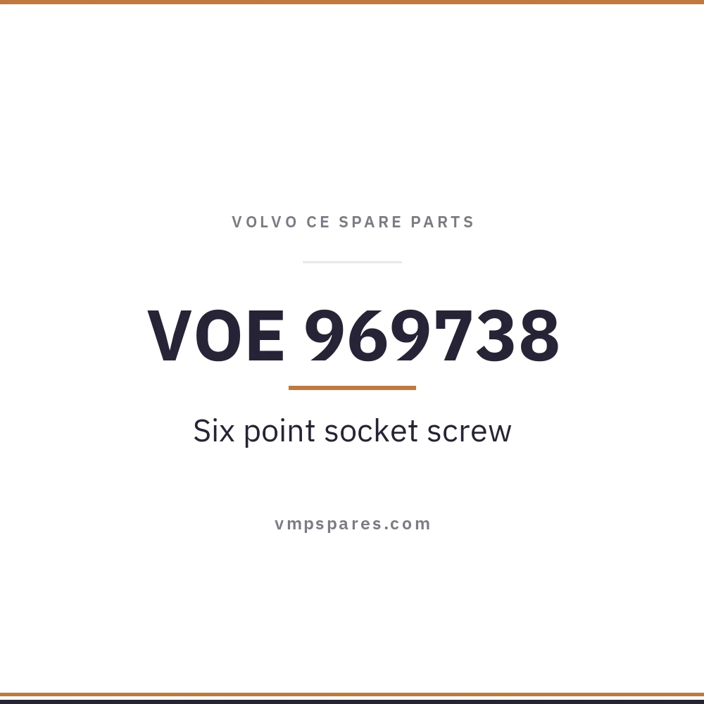 VOE 969738 – Six point socket screw