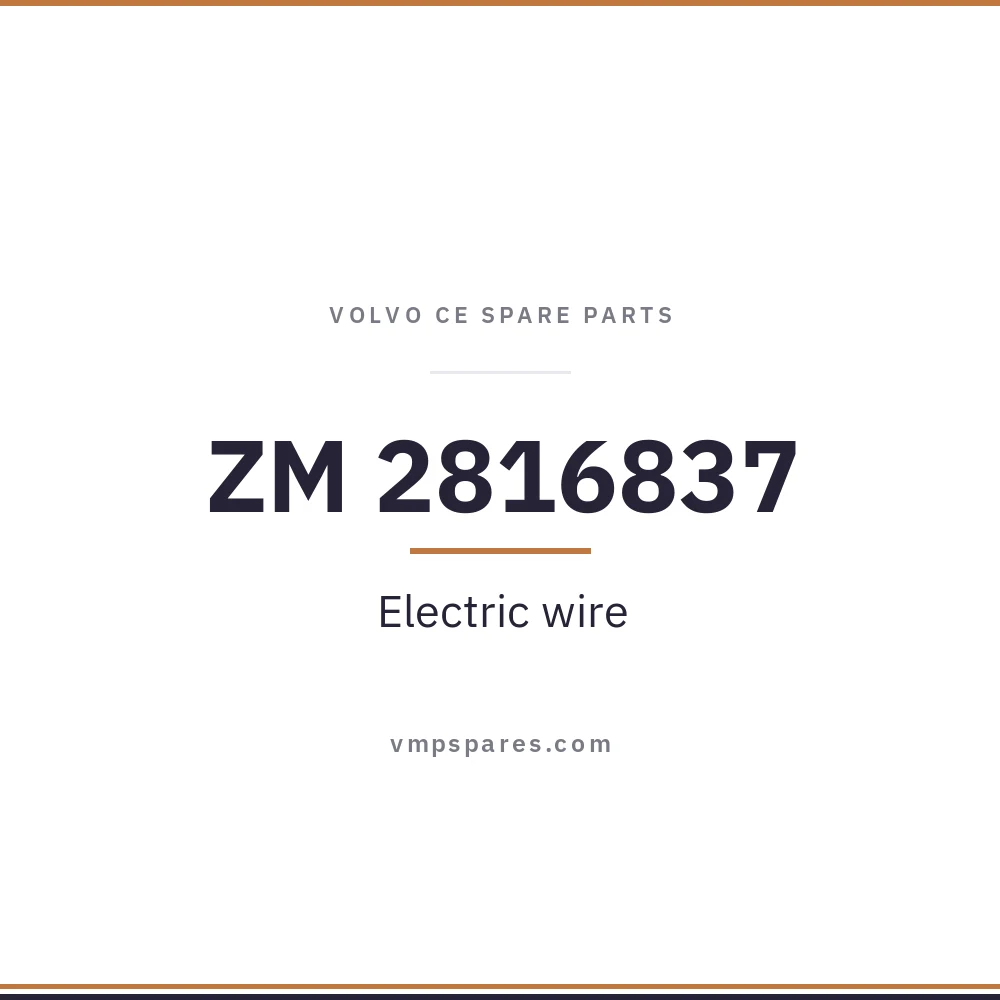 ZM 2816837 – Electric wire