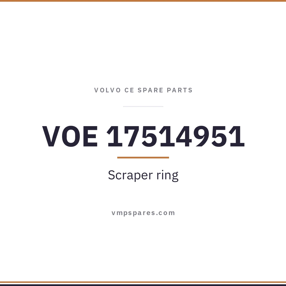 VOE 17514951 – Scraper ring