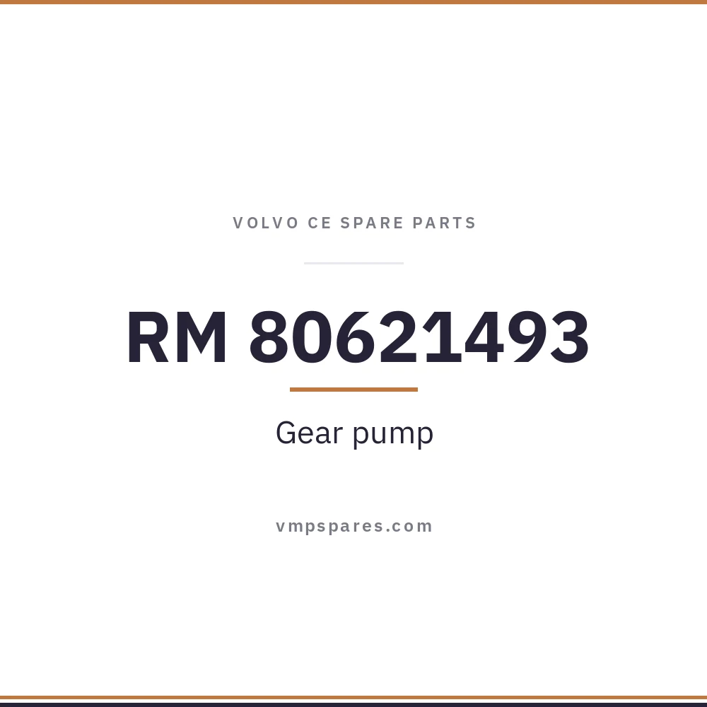 RM 80621493 – Gear pump