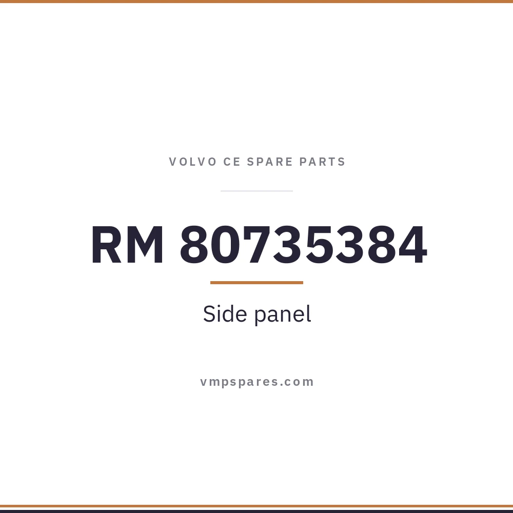 RM 80735384 – Side panel