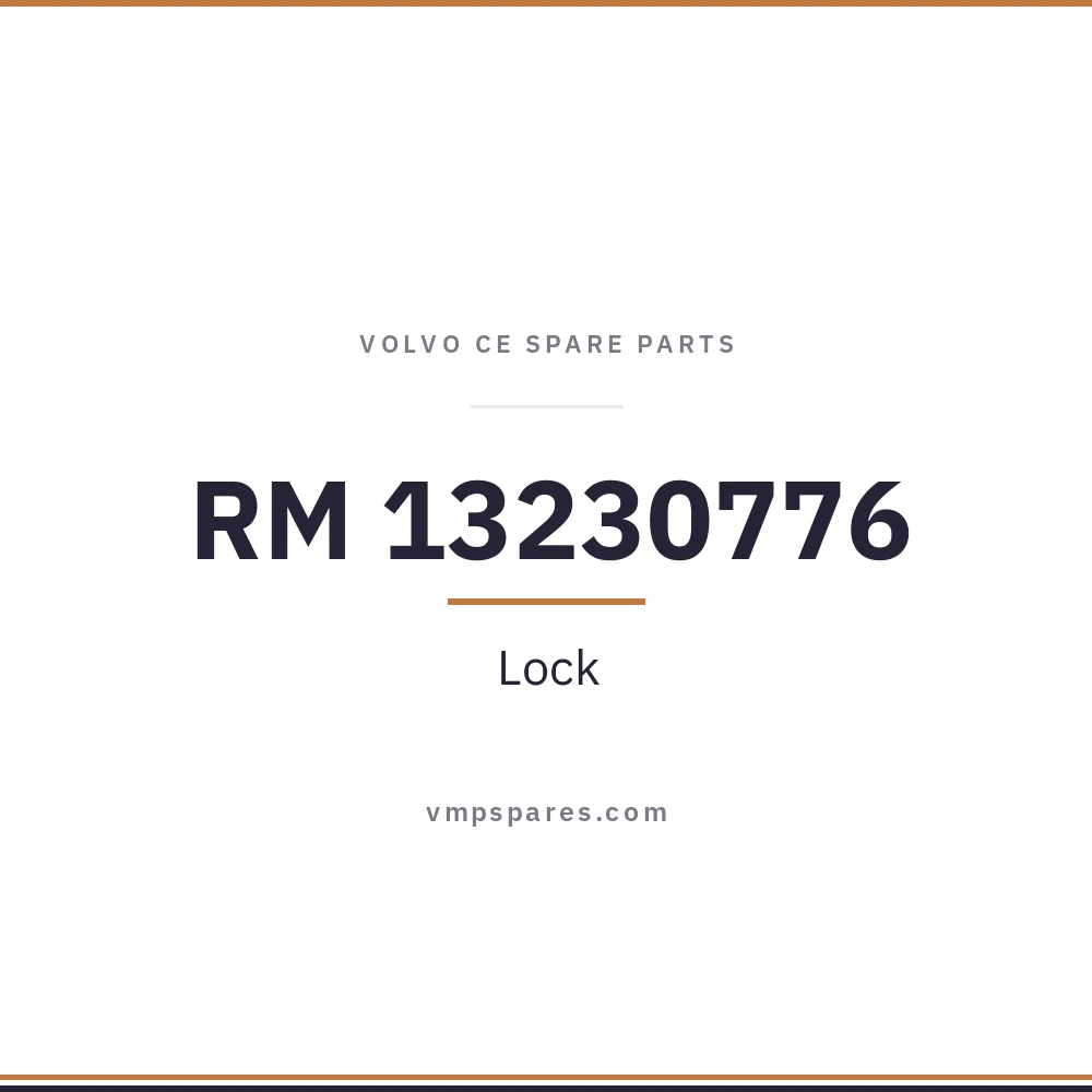 RM 13230776 – Lock