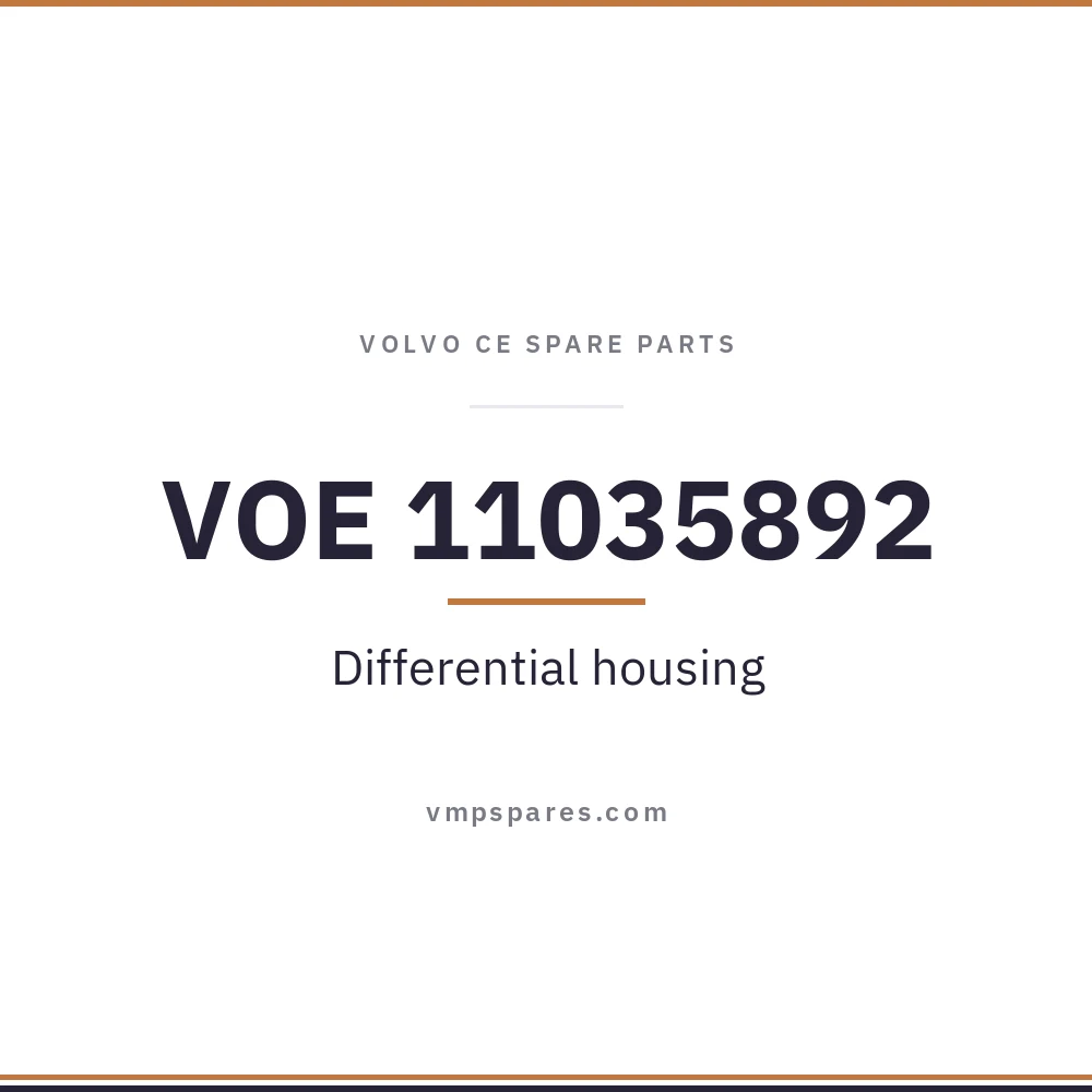 VOE 11035892 – Differential housing