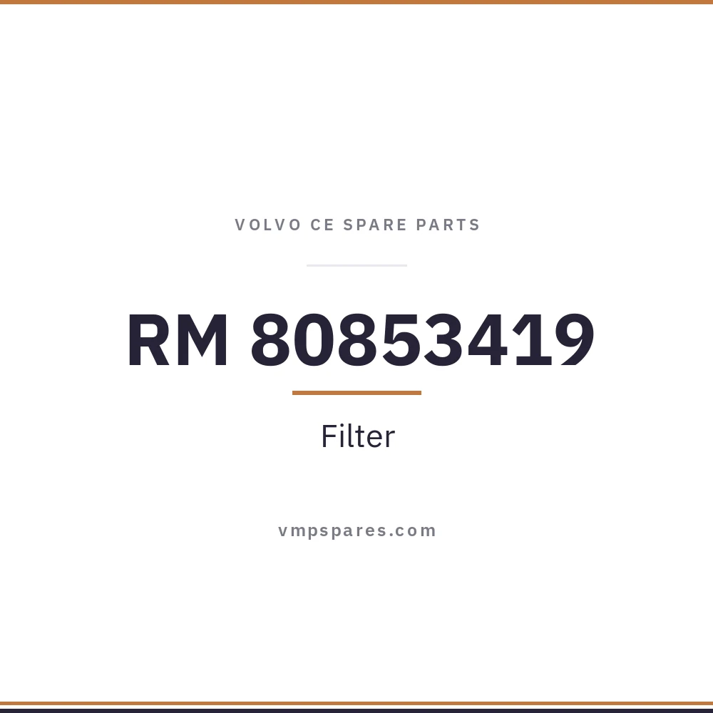 RM 80853419 – Filter