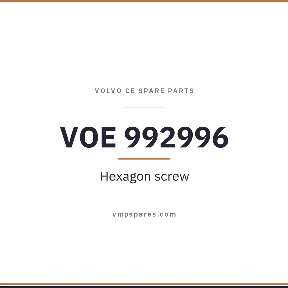 VOE 992996 – Hexagon screw